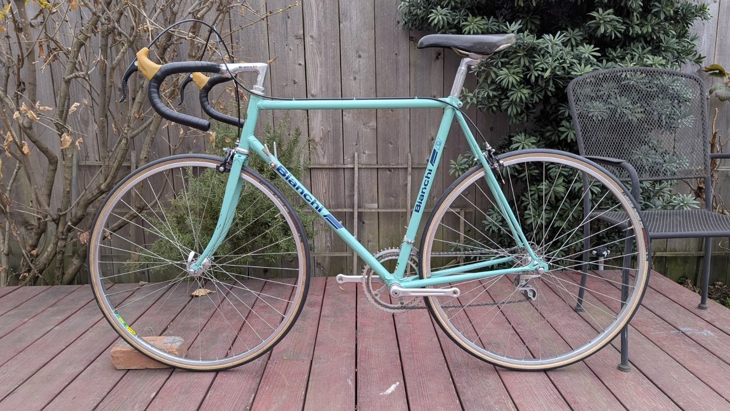 1984 Bianchi Alloro, 57cm. Restored/ Mostly Original