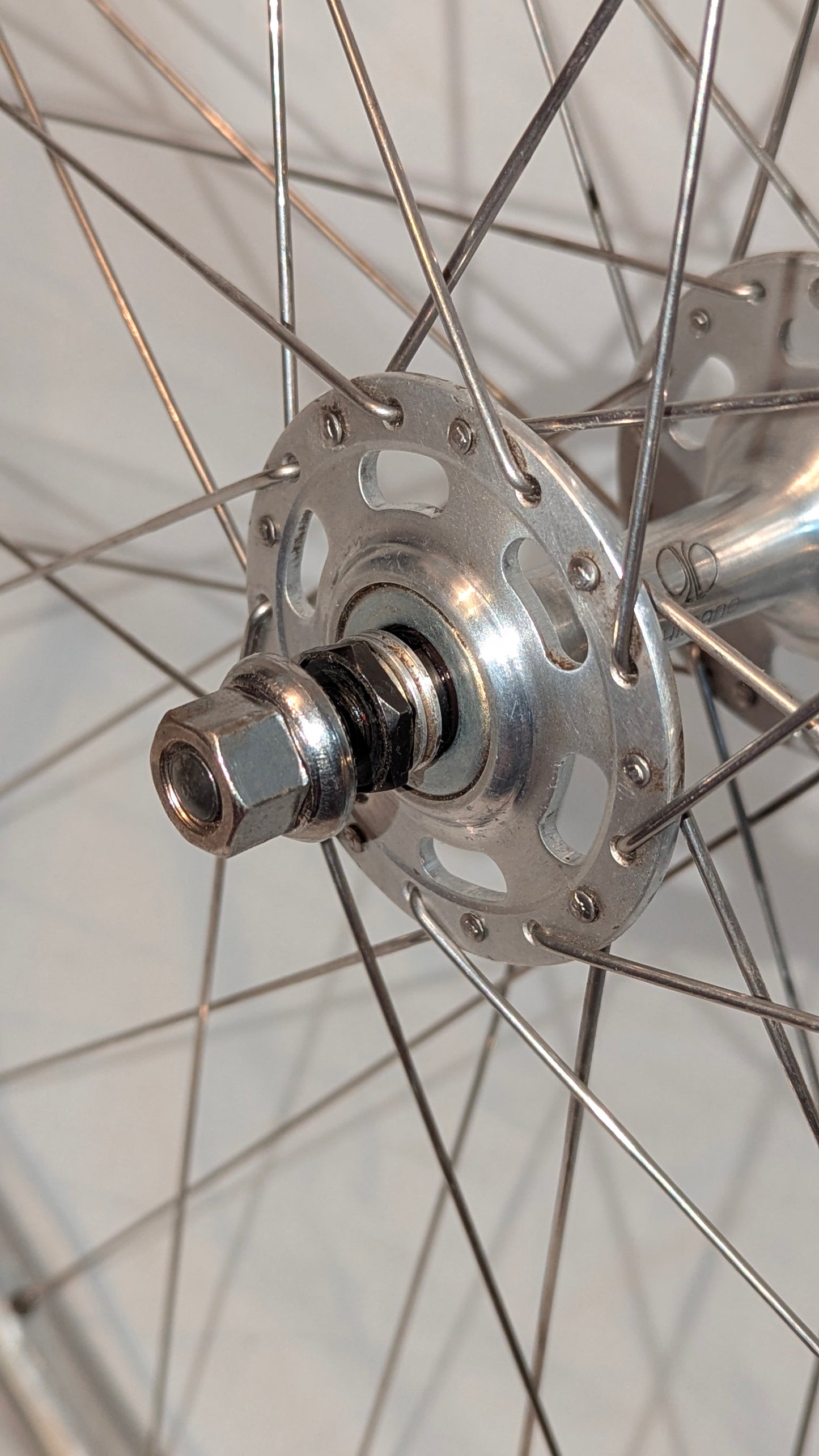 Shimano Hi Flange Super Champion Tubular Front Track Wheel