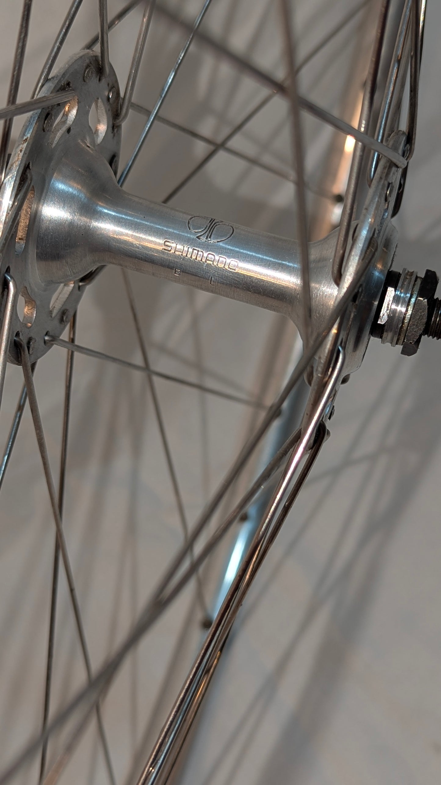 Shimano Hi Flange Super Champion Tubular Front Track Wheel